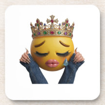 Sassy Crying Emoji Party Balloon - Dramatic Birthd