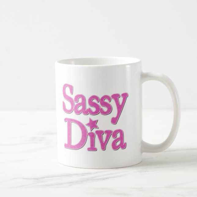 Sassy Diva Coffee Mug (Right)