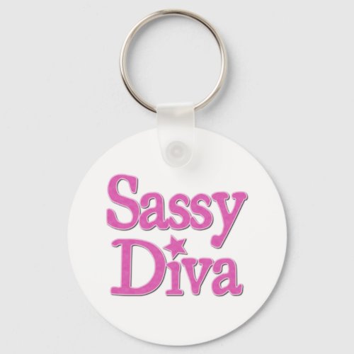 Sassy Diva Keychain