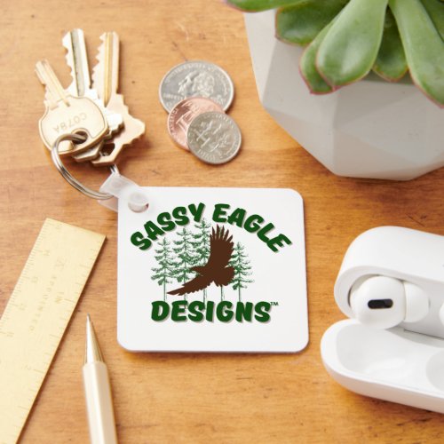 Sassy Eagle Designs Keychain