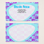 Sassy Eighties Checks Fun Art Design Vibes (Front & Back)