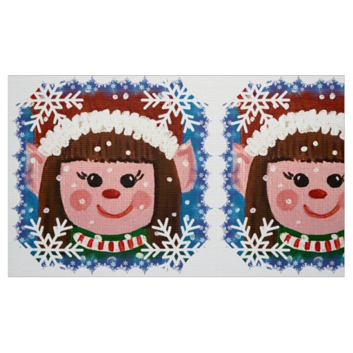 Sassy Elf fabric