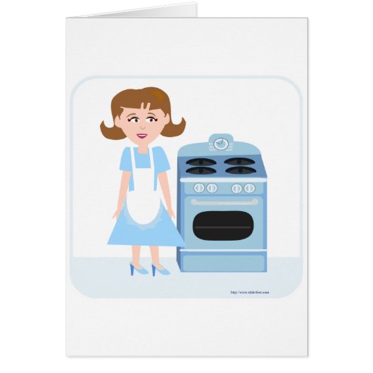 Sassy Fifties Housewife Cards (Front)