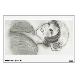 Sassy Flapper Wall Sticker