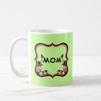 Sassy Floral Customizable Mom Mug