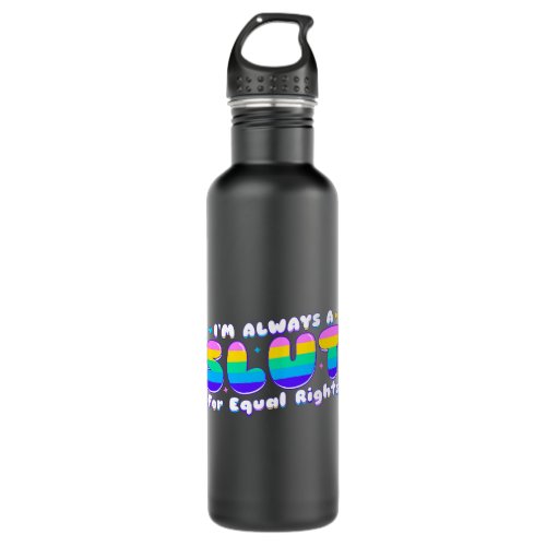 Sassy Gay Pride Pride Ally LGBTIQA Stainless Steel Water Bottle
