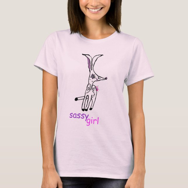 sassy girl T-Shirt (Front)