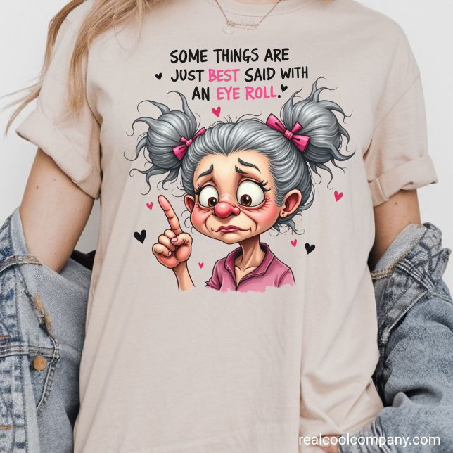 Sassy Grandmas Eye Rolls Tri-Blend Shirt (Creator Uploaded)
