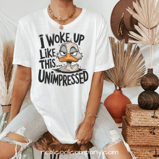 Sassy Graphic T-Shirt - Funny Unimpressed Tee