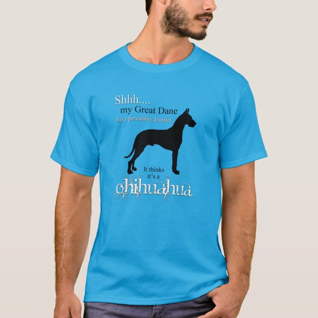 Sassy Great Dane Owner Breeder T Shirt (Front)