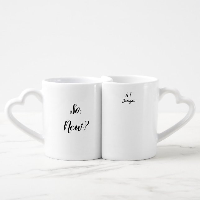 Sassy Greeting Coffee Mug Set (Front Nesting)