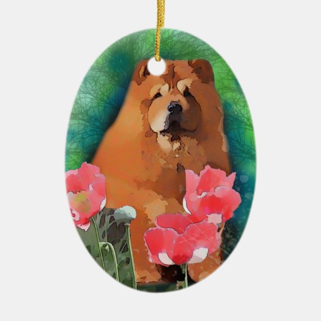 Sassy Holiday Ceramic Ornament (Front)