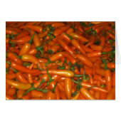 Sassy Hot Orange Chili Peppers (Front Horizontal)