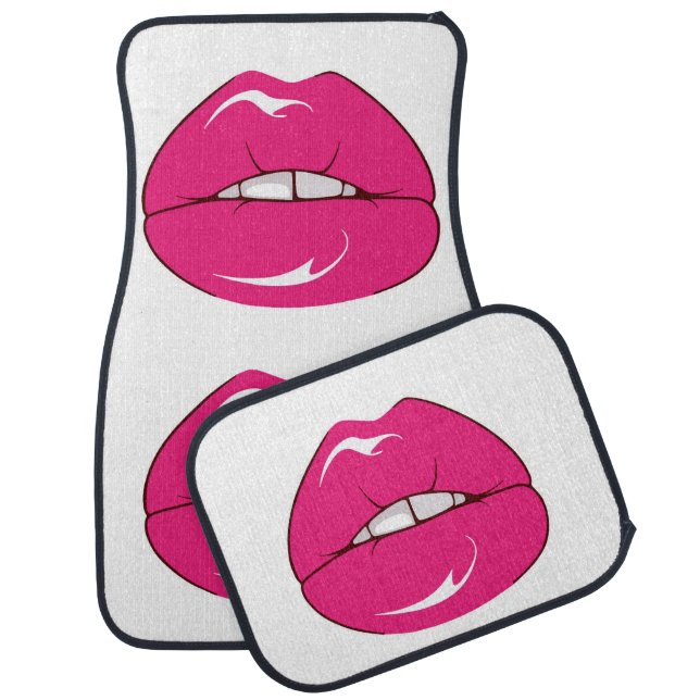 Sassy Lips Car Floor Mat (Set)