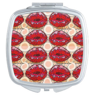 Sassy Lips Compact Mirrors