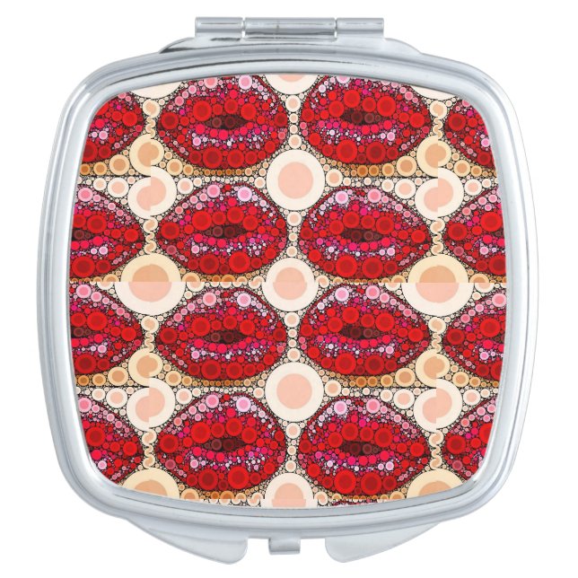 Sassy Lips Compact Mirrors (Front)