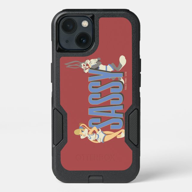 "Sassy" Lola Bunny & BUGS BUNNY™ Otterbox iPhone Case (Back)
