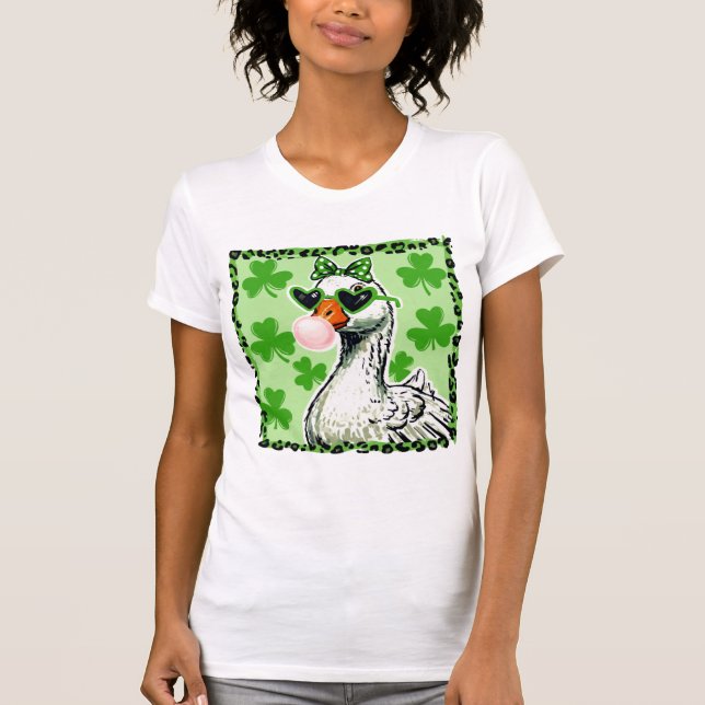 Sassy Lucky Goose T-Shirt (Front)