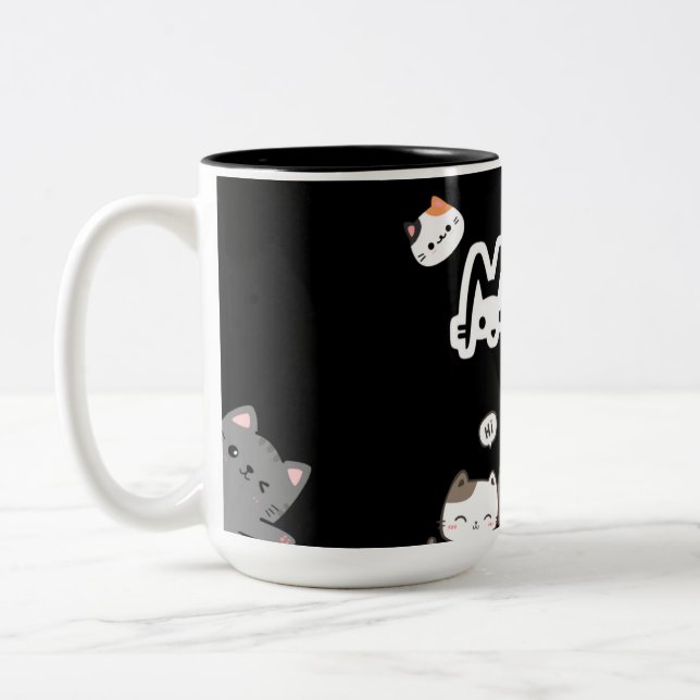 Sassy Meow Mug – Purrfect for Cat Moms (Left)