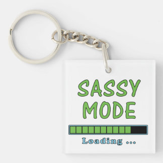 Sassy Mode Loading … Keychain