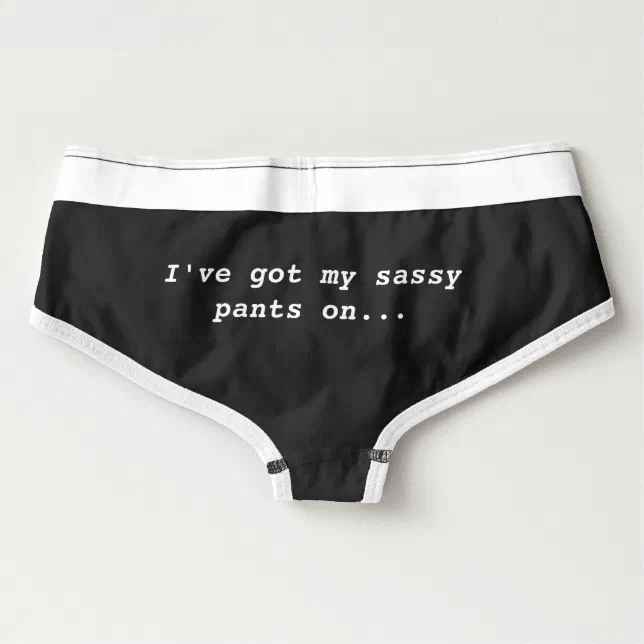 Sassypants, Fashion Underwear, Printed Women's Panties