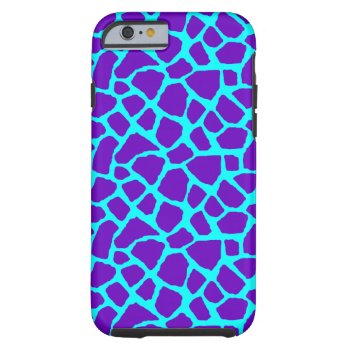 Sassy Purple Giraffe Iphone 6 Case by TreasureTheMoments at Zazzle