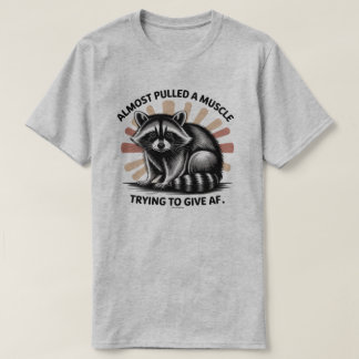 Sassy Raccoon T-Shirt – Funny Woodlands Animal Tee