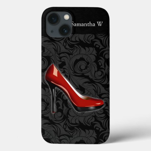 Sassy Red Shoe iPhone 13 Case