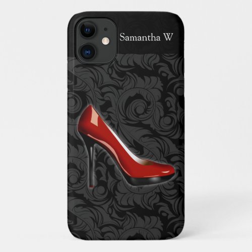 Sassy Red Shoe iPhone 11 Case