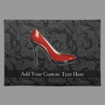 Sassy Red Shoe Cloth Placemat