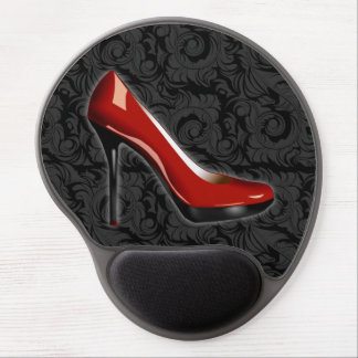 Sassy Red Shoe Gel Mouse Pad