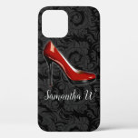 Sassy Red Shoe Ladies Elegant iPhone 12 Case
