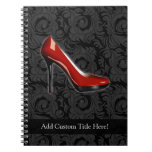 Sassy Red Shoe Notebook