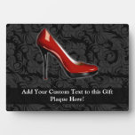 Sassy Red Shoe Plaque