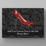 Sassy Red Shoe Plaque
