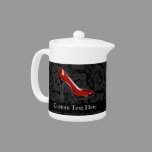 Sassy Red Shoe Teapot