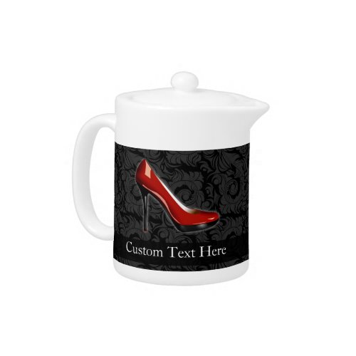 Sassy Red Shoe Teapot