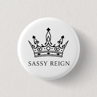 Sassy Reign Tote Bag  Button