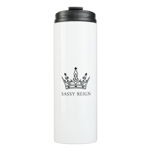 Sassy Reign Tote Bag  Thermal Tumbler