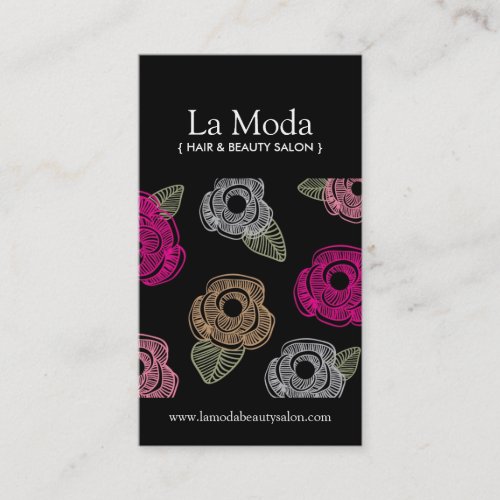 Sassy Salon Business Cards