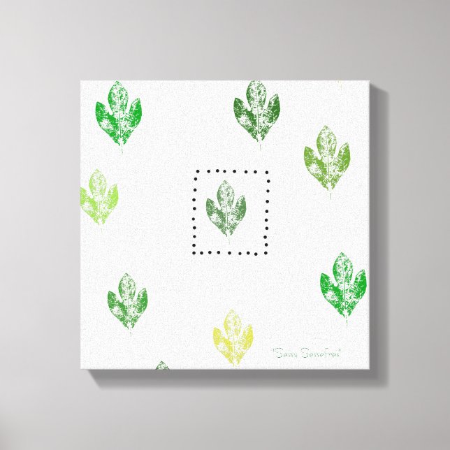 Sassy Sassafras on Canvas Print (Front)