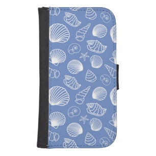 Sassy Seashell Pattern Phone Wallet