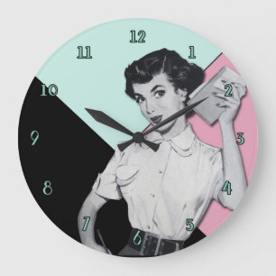 Sassy Secretary Wall Clock
