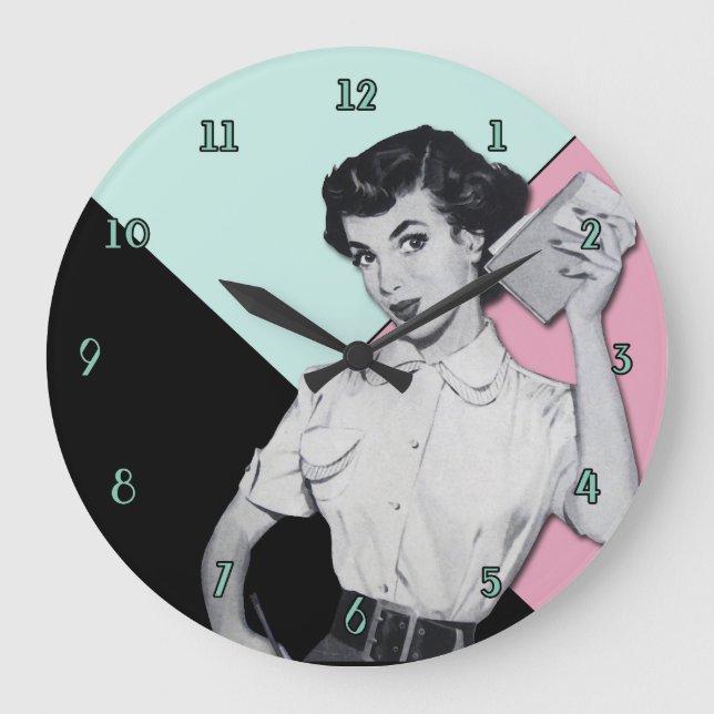 Sassy Secretary Wall Clock (Front)