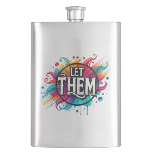 Sassy since birth sassy smart mouth funny shots flask