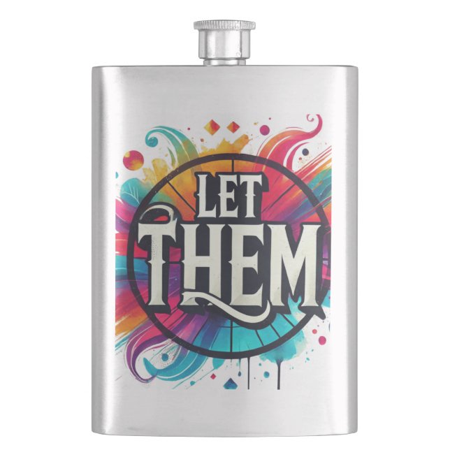 Sassy since birth sassy smart mouth funny shots flask (Front)