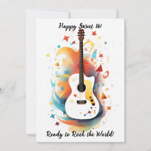Sassy & Sixteen! Sweet Sixteen Birthday card