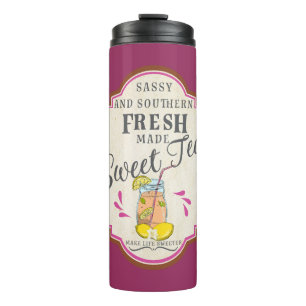 Sassy Southern Charm Sweet Tea Thermal Tumbler