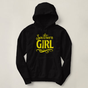 Sassy Southern Princess Cowboy Boots Redneck Girl Hoodie