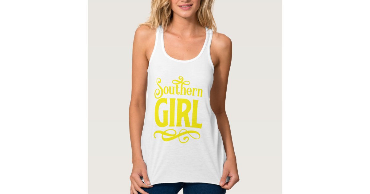 Hello Sunshine Tank Top Women Yellow Racerback Tank Ladies Sun